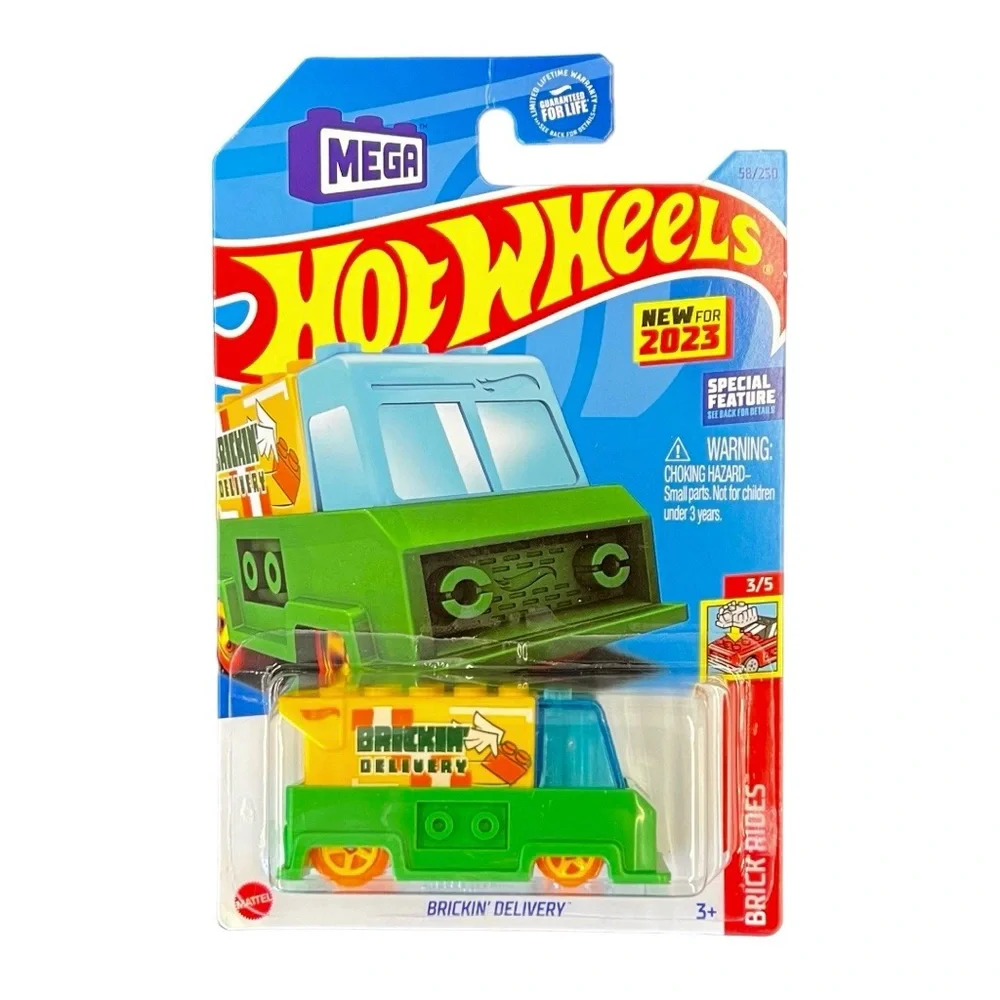 Hot Wheels Brick Rides Cars Lot Of 3 New